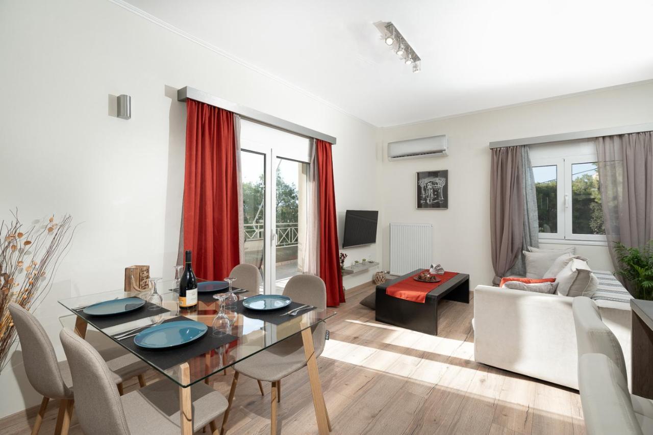 Mtc-Sfs Apartment By The Sea And Airport Порто-Рафти Экстерьер фото